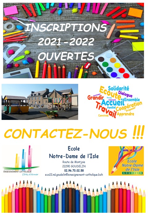 inscriptions 21-22